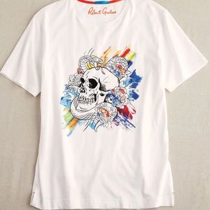 NWT Robert Graham White tee